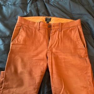 JCrew Sutton Pants 29x30 Everest Red